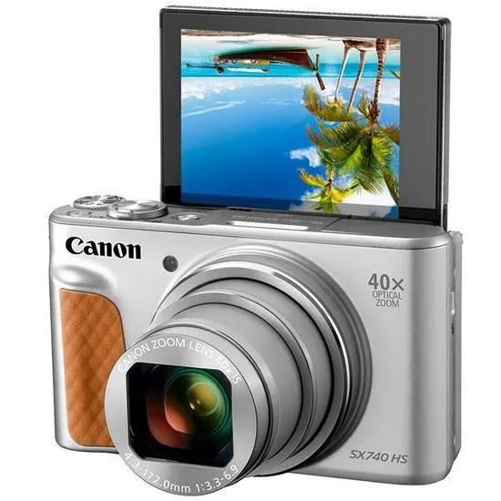 Câmera Digital Canon PowerShot SX740 HS 20.3MP 3.0
