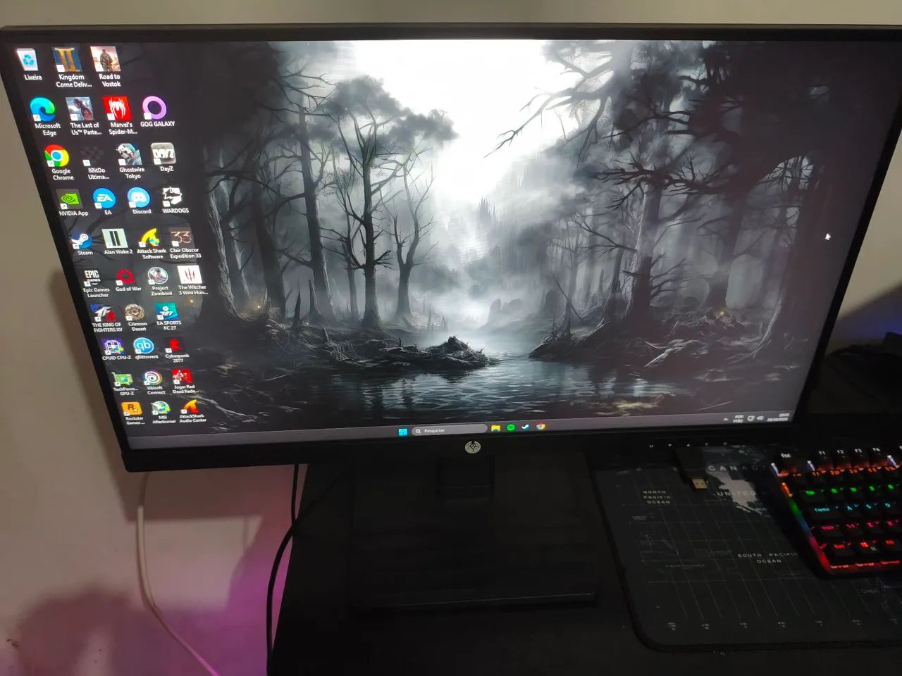 Monitor Haiz Full HD 144 Hz 25 Polegadas