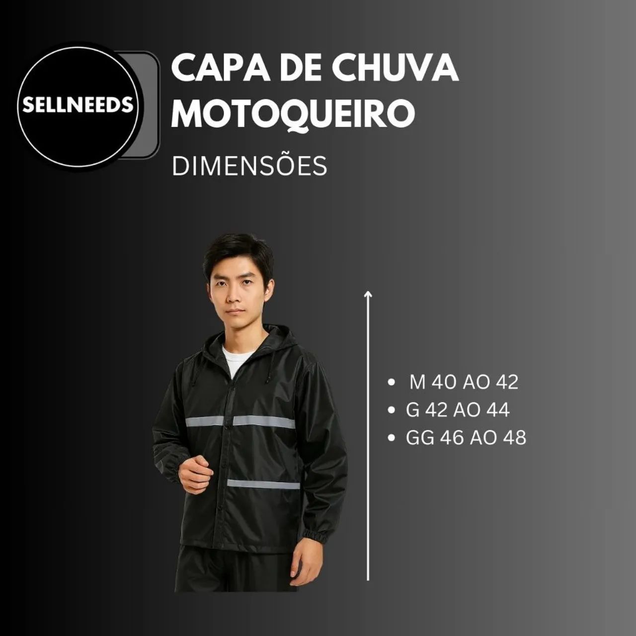 Capa de Chuva - Foto 4