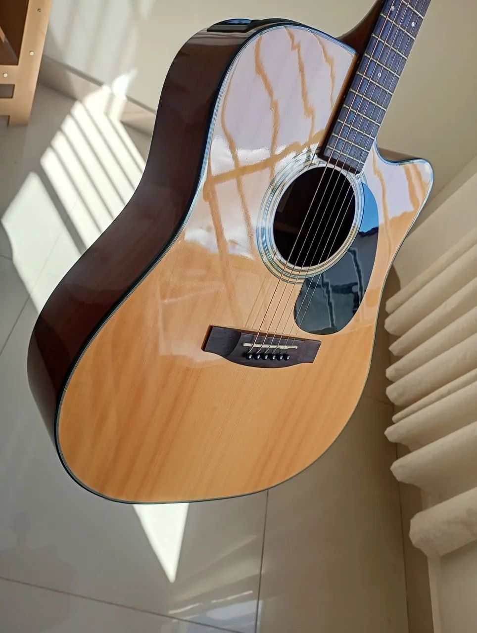 Violão Takamine EG320 - IMPECÁVEL  - Foto 5