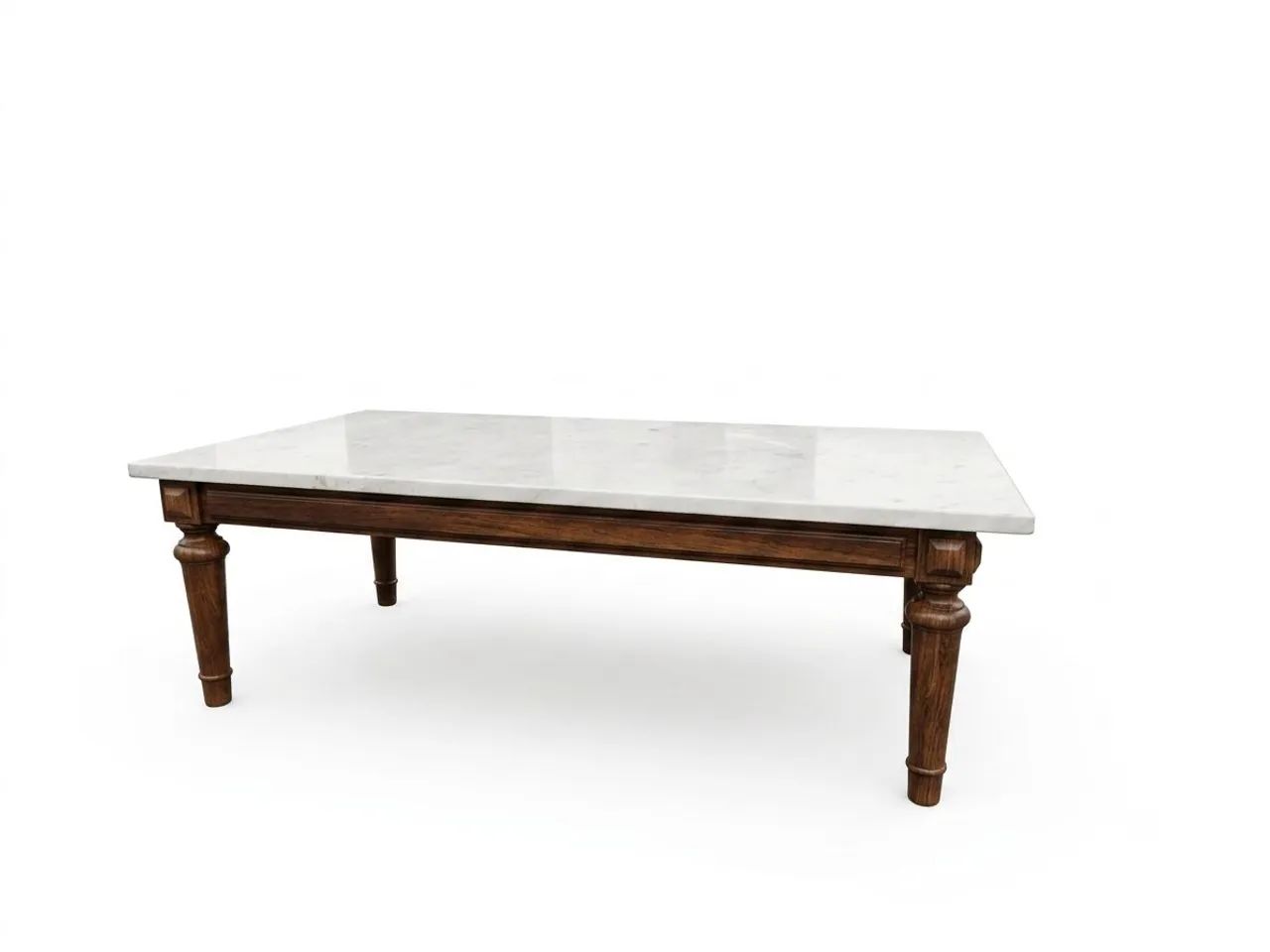 Mesa antiga mármore e madeira
