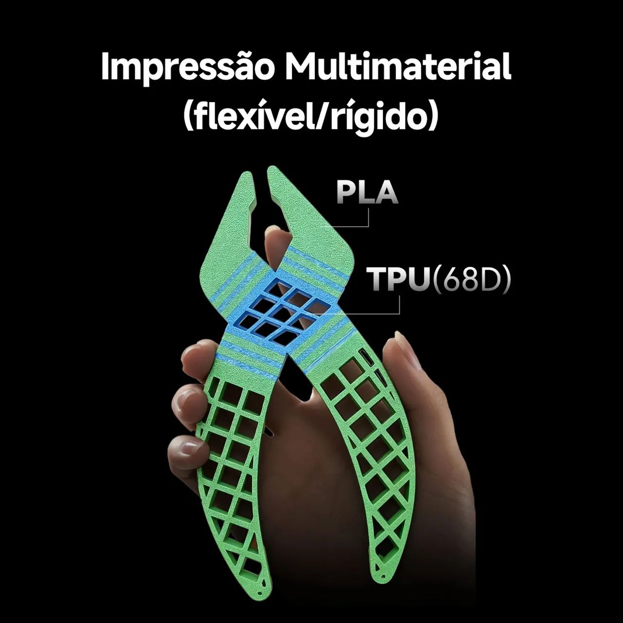 Impressora 3D Anycubic Kobra X Combo - Multicolorida com menos desperdício - Foto 3