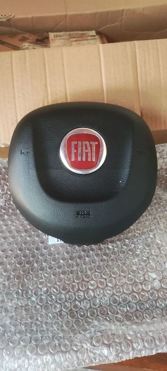 Capa Buzina Volante Fiat Toro Original 2017