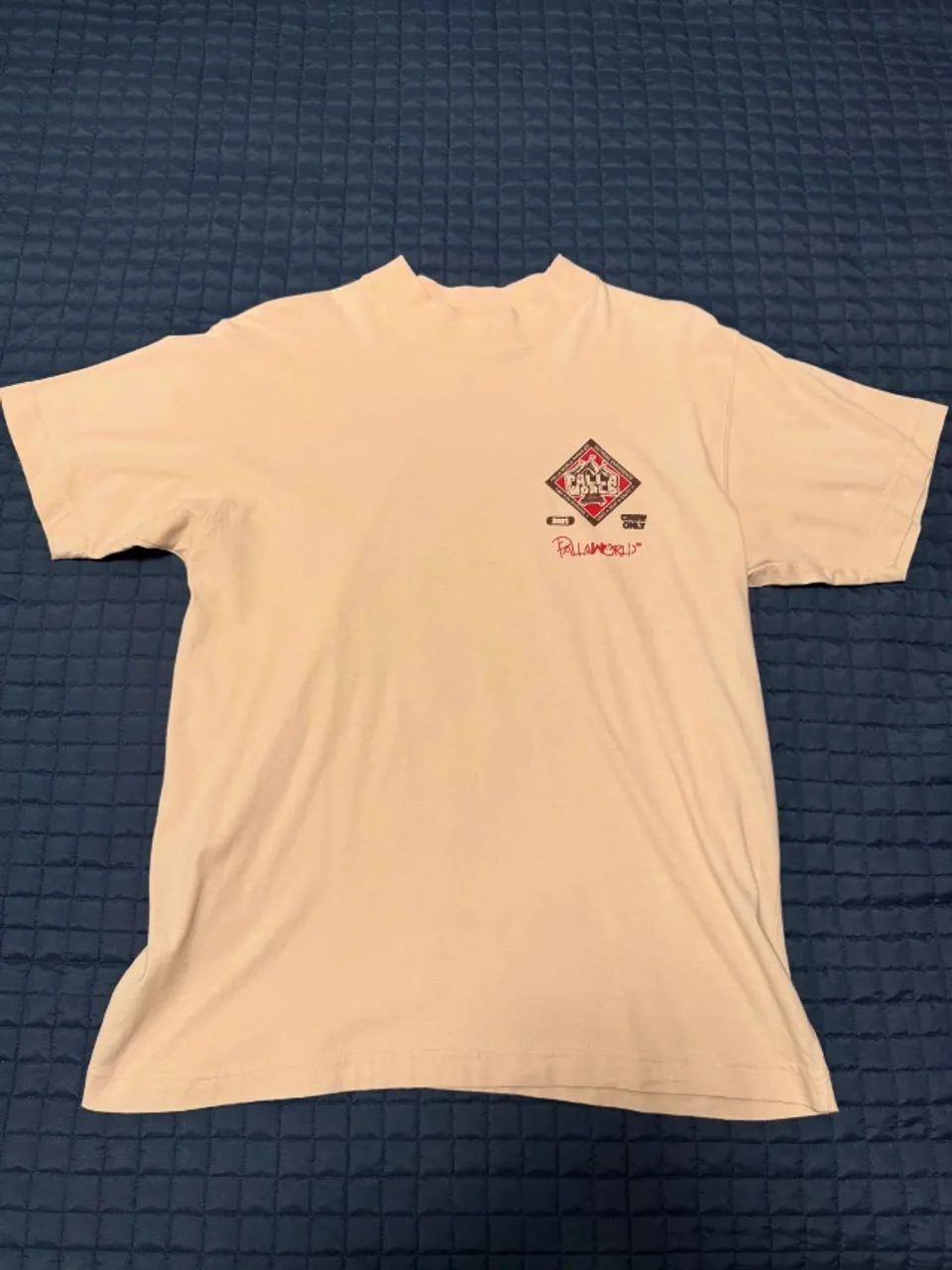 Camiseta Palla World Bege Tamanho P