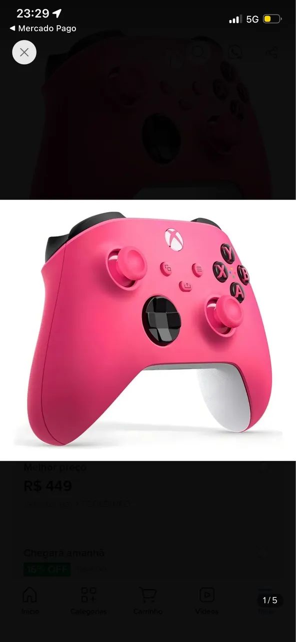 Controle XBOX  - Foto 4