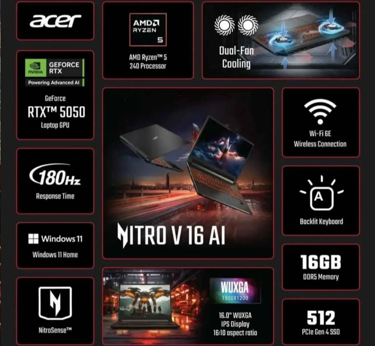 Notebook gamer + 5050 - Foto 4