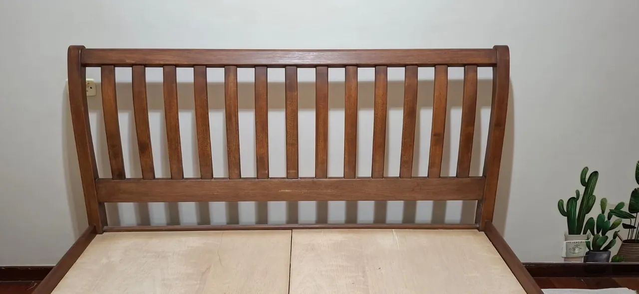 Cama Queen Madeira Maciça c/ 4 Gavetões 476424330292776962