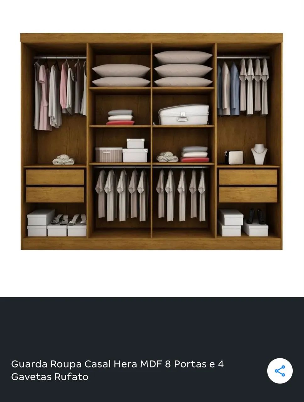 Vendo guarda-roupa novo - Foto 2