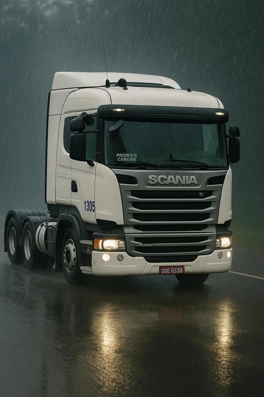 SCANIA E PEGAR PARA TRABALHAR 