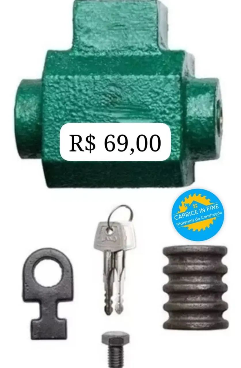 Cadeado de chão dovale 