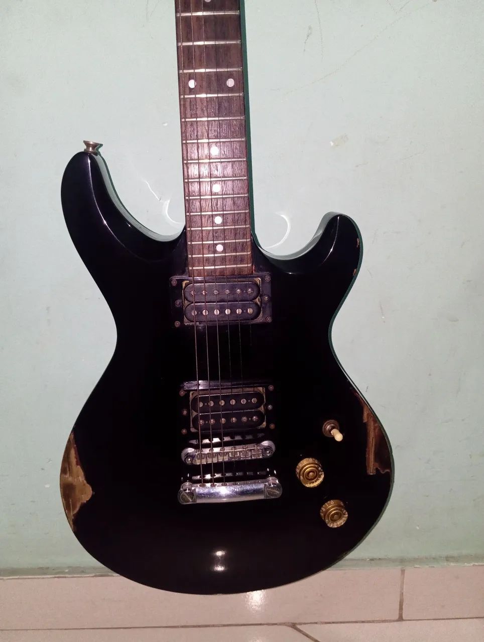 Guitarra e equipamento para Troca  - Foto 2