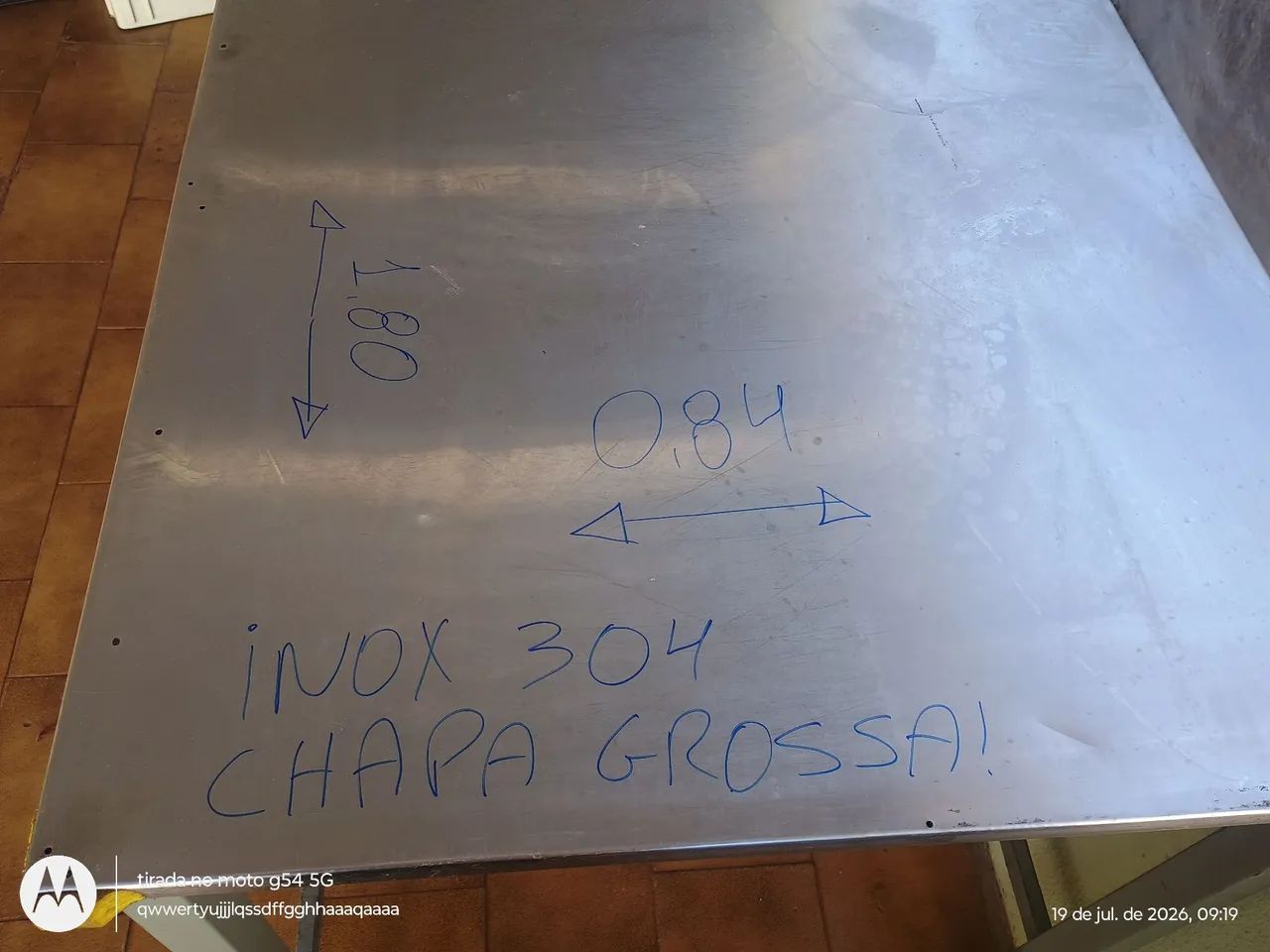 Mesa de inox  - Foto 3