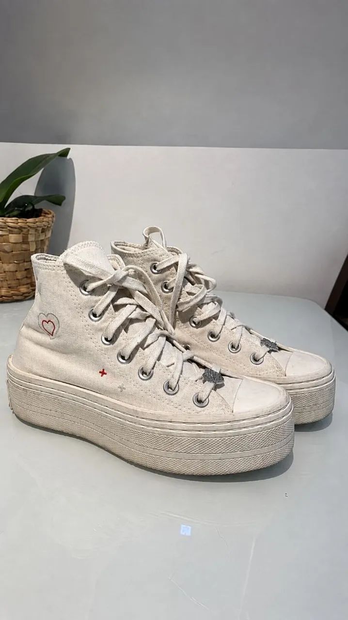 Tênis converse plataforma n33 
