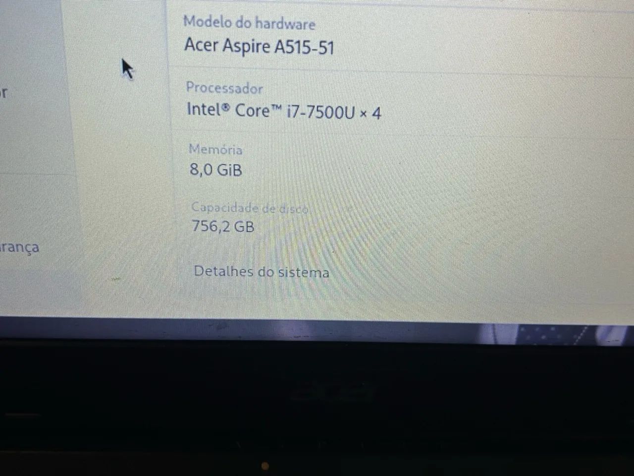 Notebook Acer core i7 - Foto 4