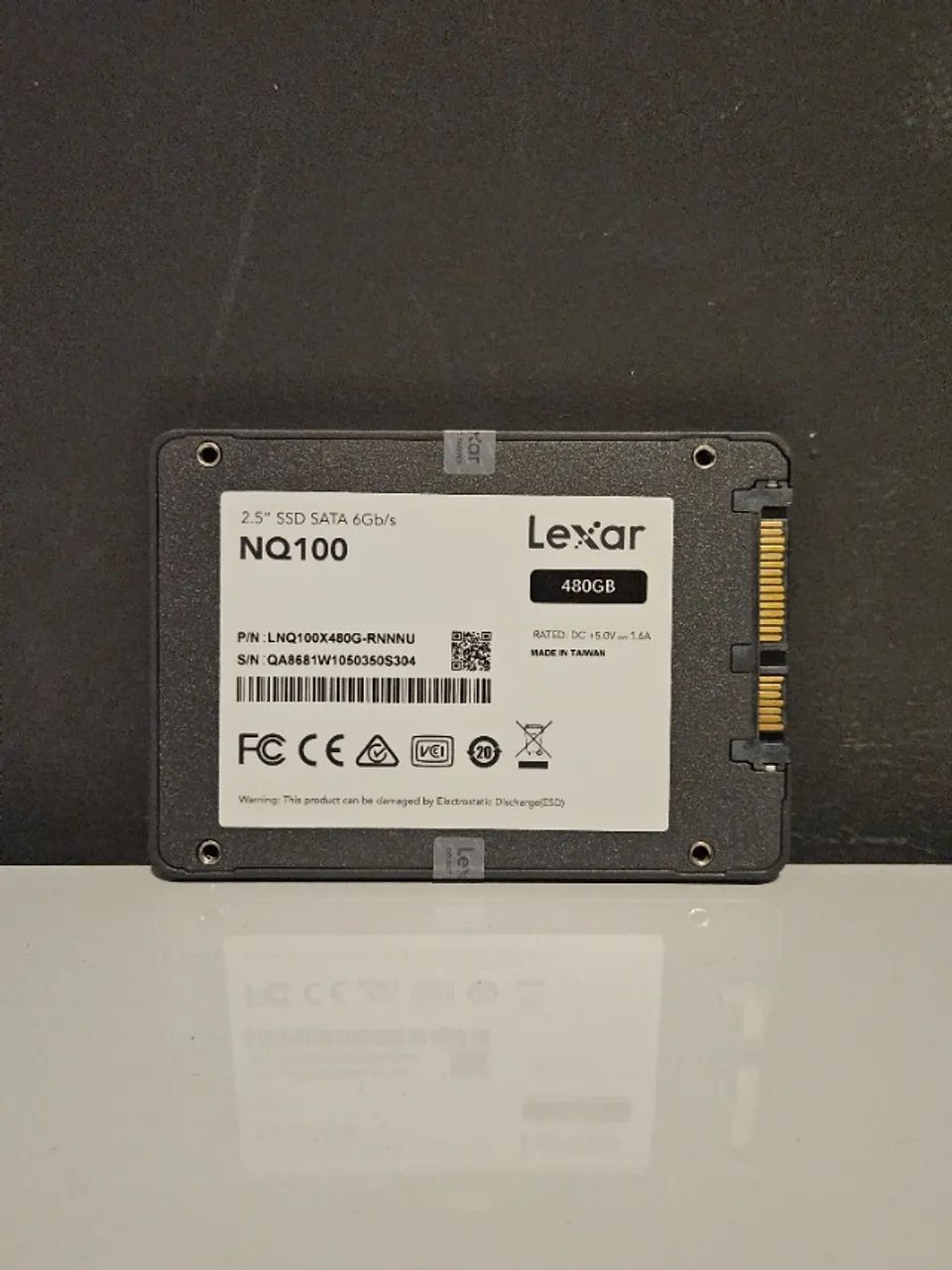 SSD 480GB Lexar - Novo - Foto 2