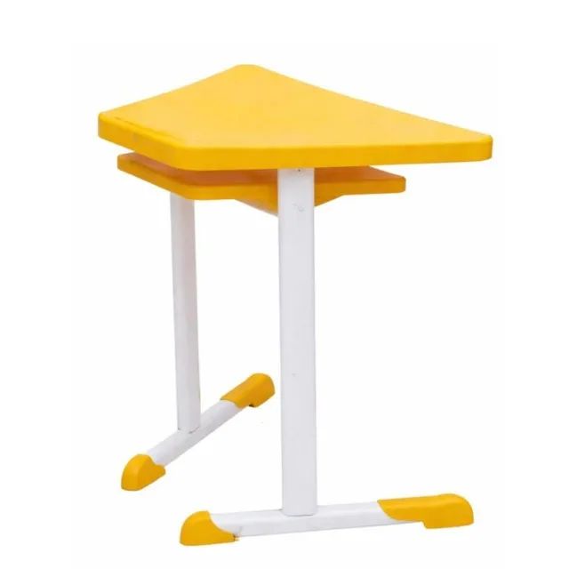 Mesa Infantil Hexagonal Com Porta Livro Ideal Para Escola Creche Cores Diversas 45803 - Foto 5