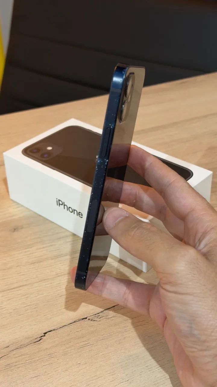iPhone 12 64GB Space Black - Loja física! Com 90 dias de garantia