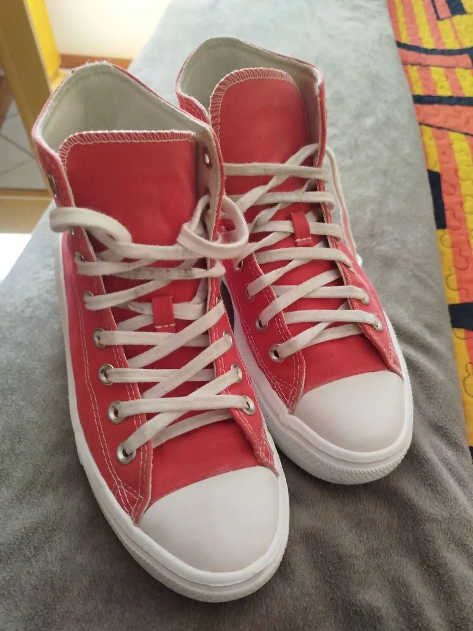OPORTUNIDADE - ALL STAR PLATAFORMA VERMELHO  - Foto 2