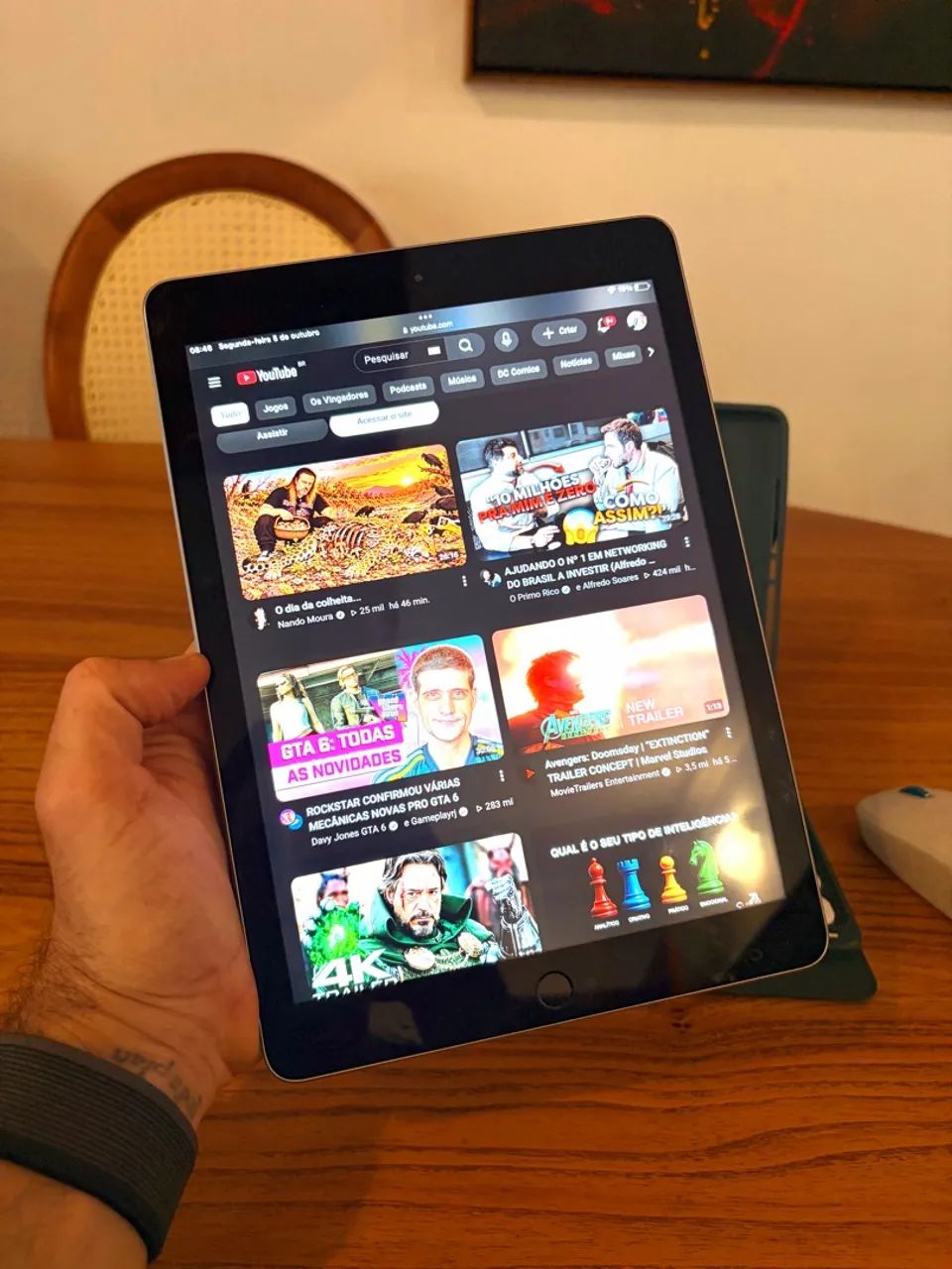 iPad 6a Geração 128GB - EXCELENTE ESTADO - Foto 4