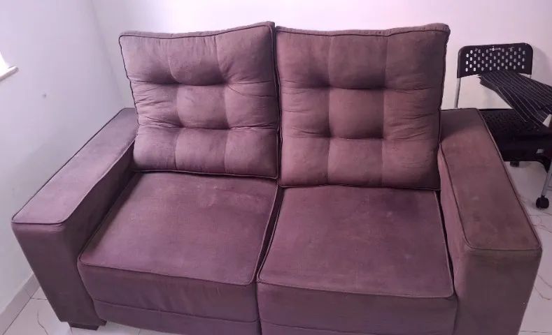 Sofá reclinável dois lugares. - Foto 4