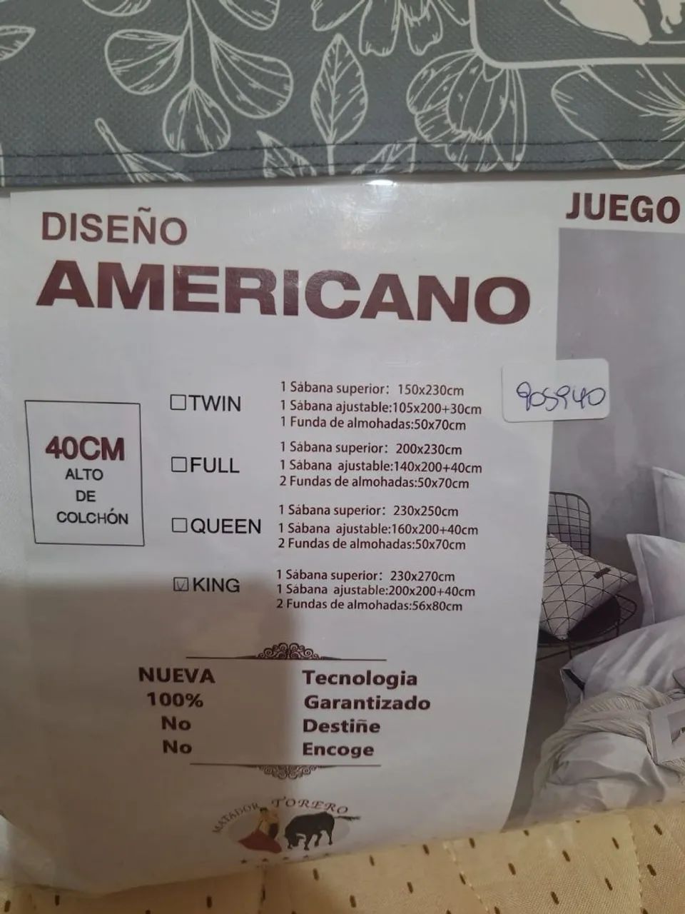 Jogo de Lençóis King - Algodão 4 peças branco  - Foto 3