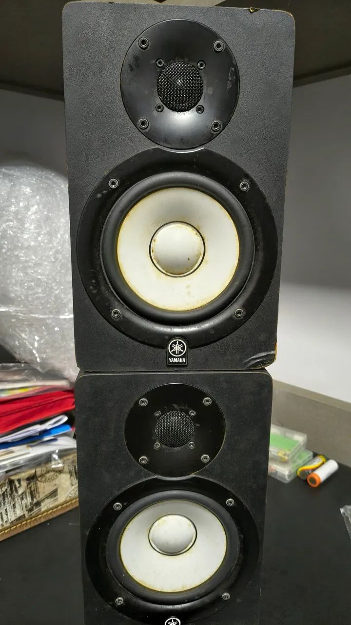 Par de caixas Yamaha HS50M para estúdio - Foto 4