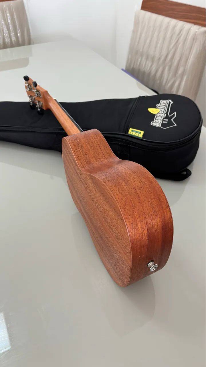 Ukulele Harmonics Concert UK20-NT - Excelente Estado + Capa + Palheta - Foto 4