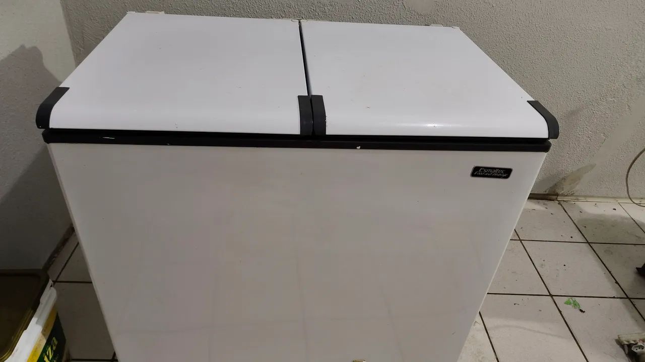 Freezer Esmaltec  Horizontal 303 L