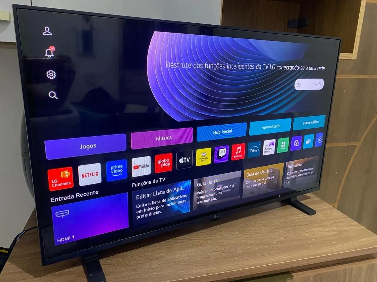 TELAO SMART LG 43 POLEGADAS  - Foto 4