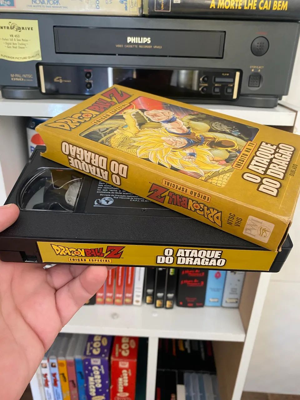 Fita VHS Dragon Ball Z: O Ataque do Dragão - Anime Raridade - DVD