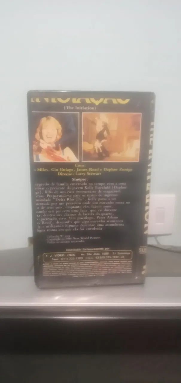 A iniciação (Initiation) Vhs original  - Foto 3