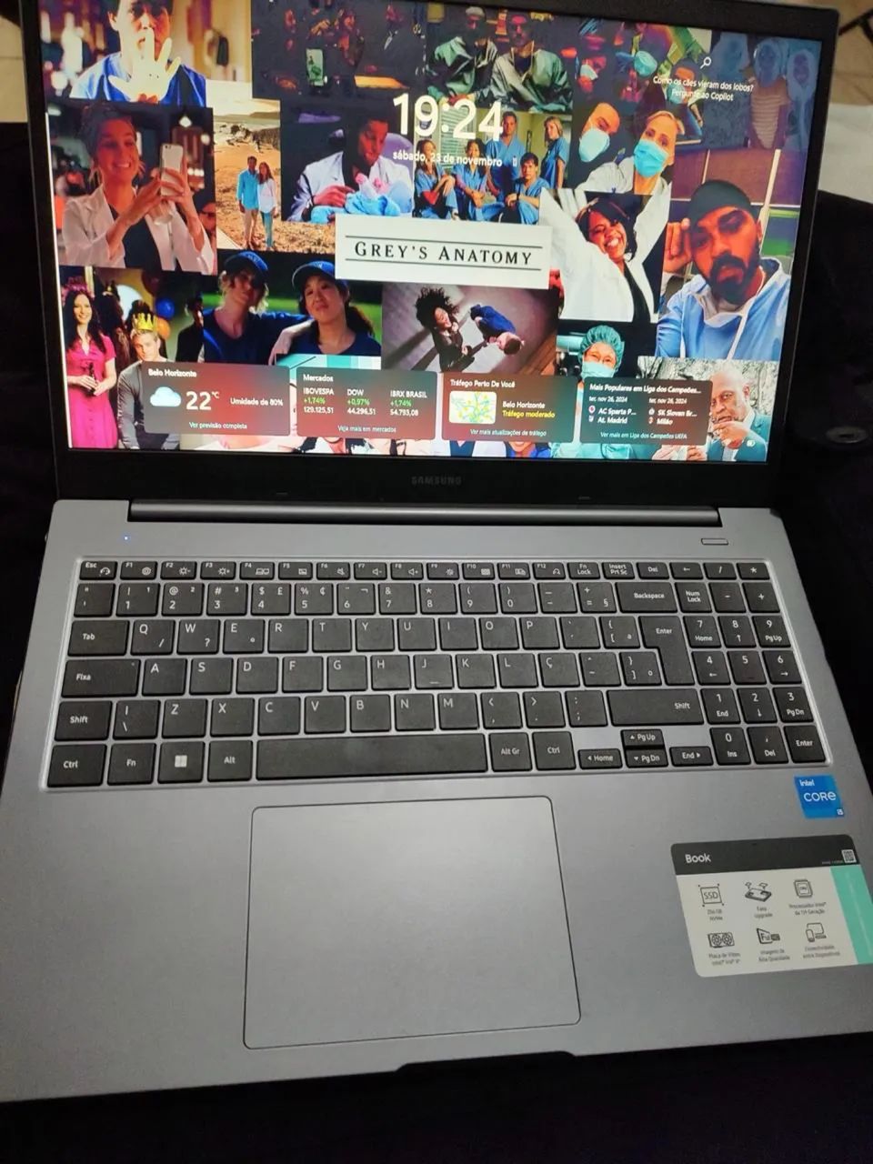 Notebook seminovo 