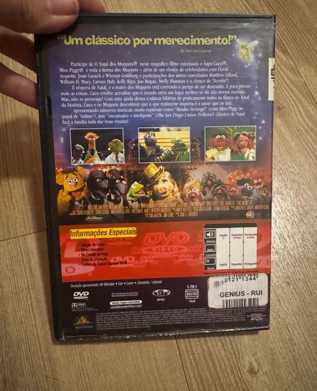 DVD O Natal dos Muppets  - Foto 3