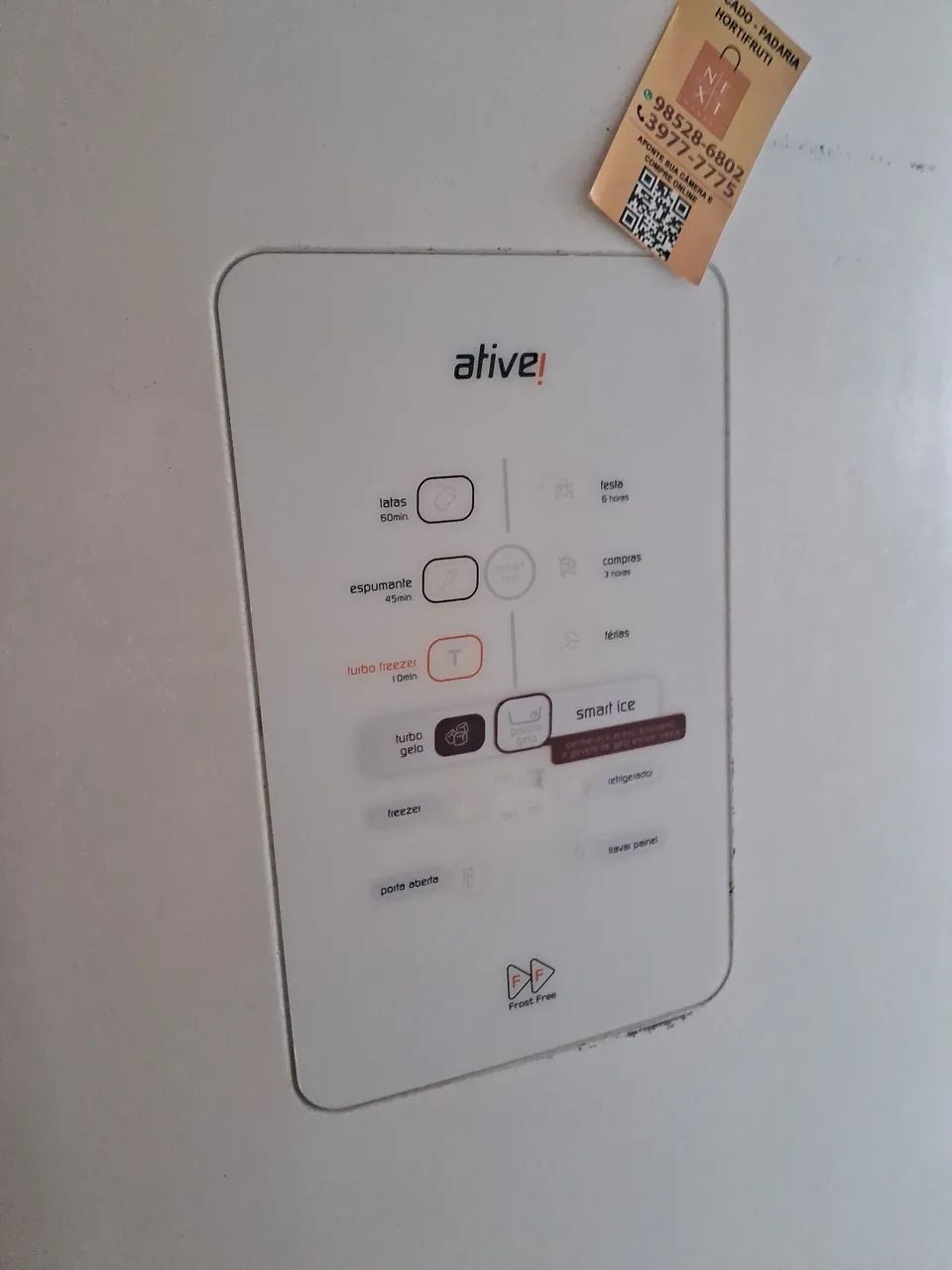 Geladeira Brastemp inverter