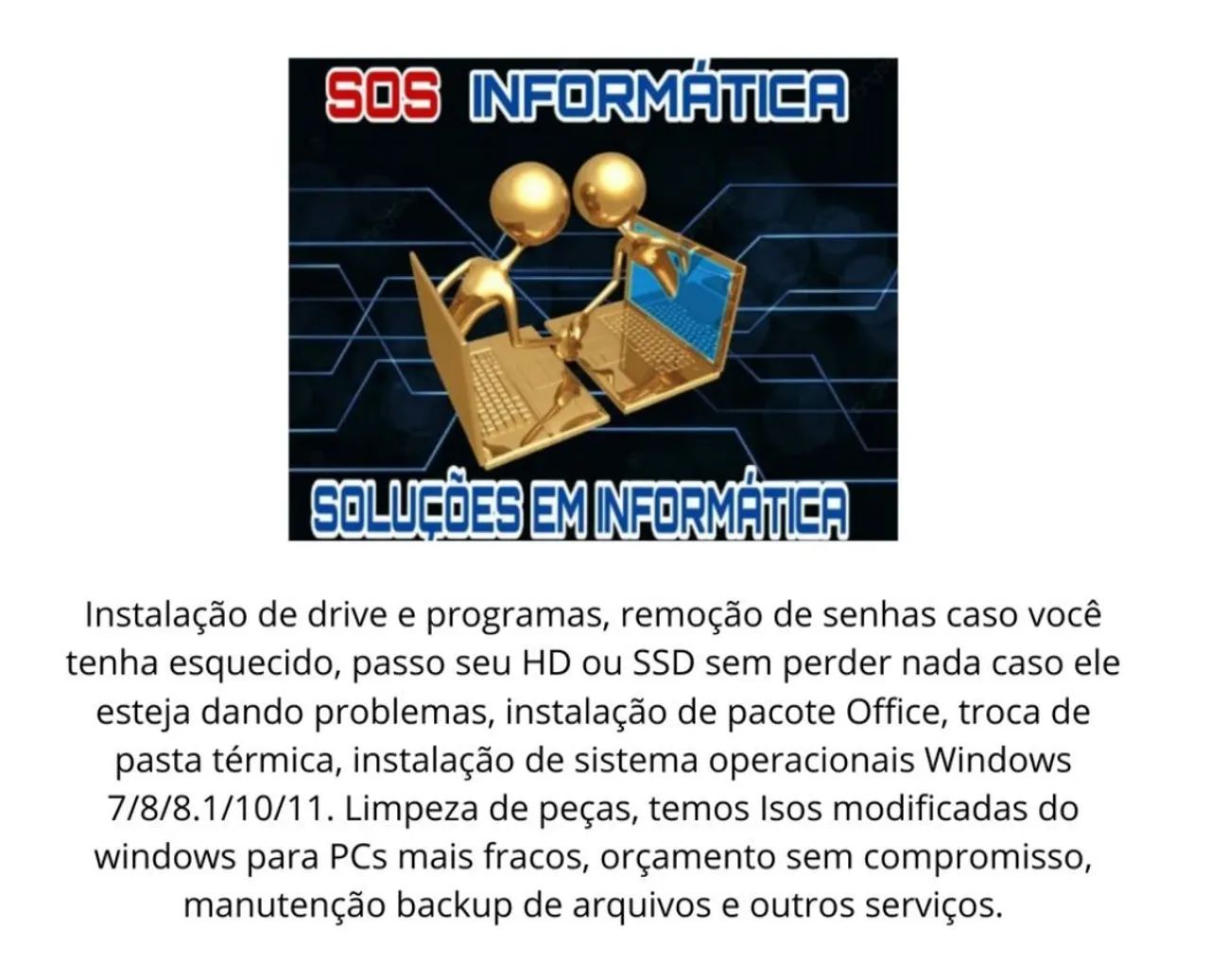 Formatação do serviço de informática - Foto 2