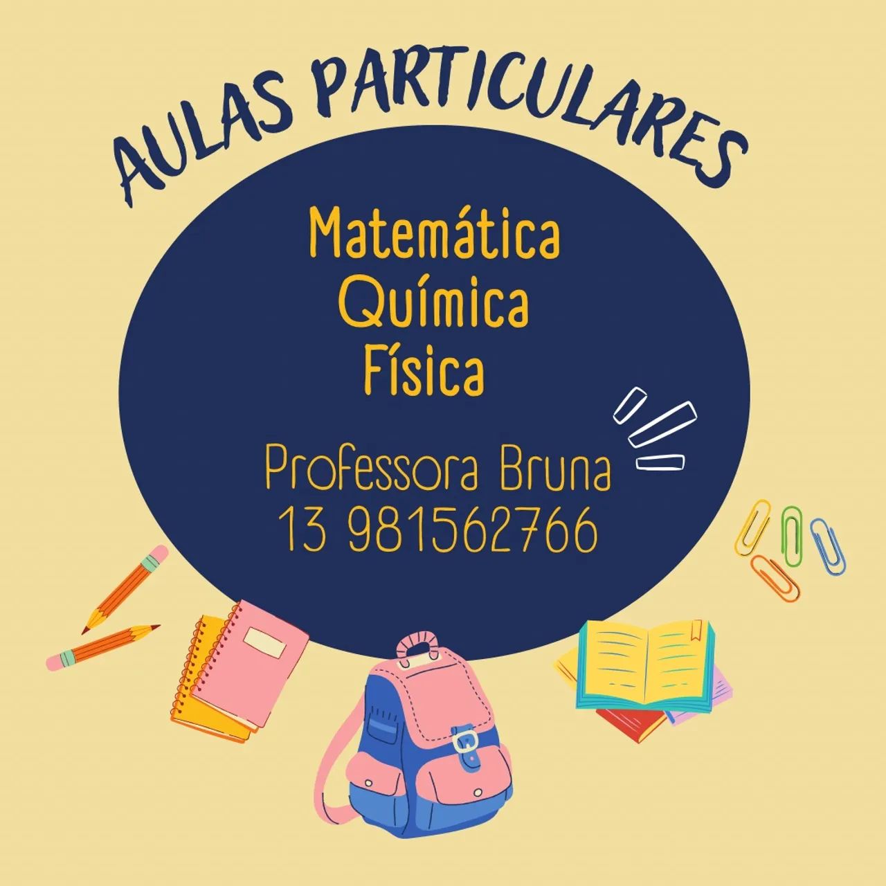 Aula particular (reforço)
