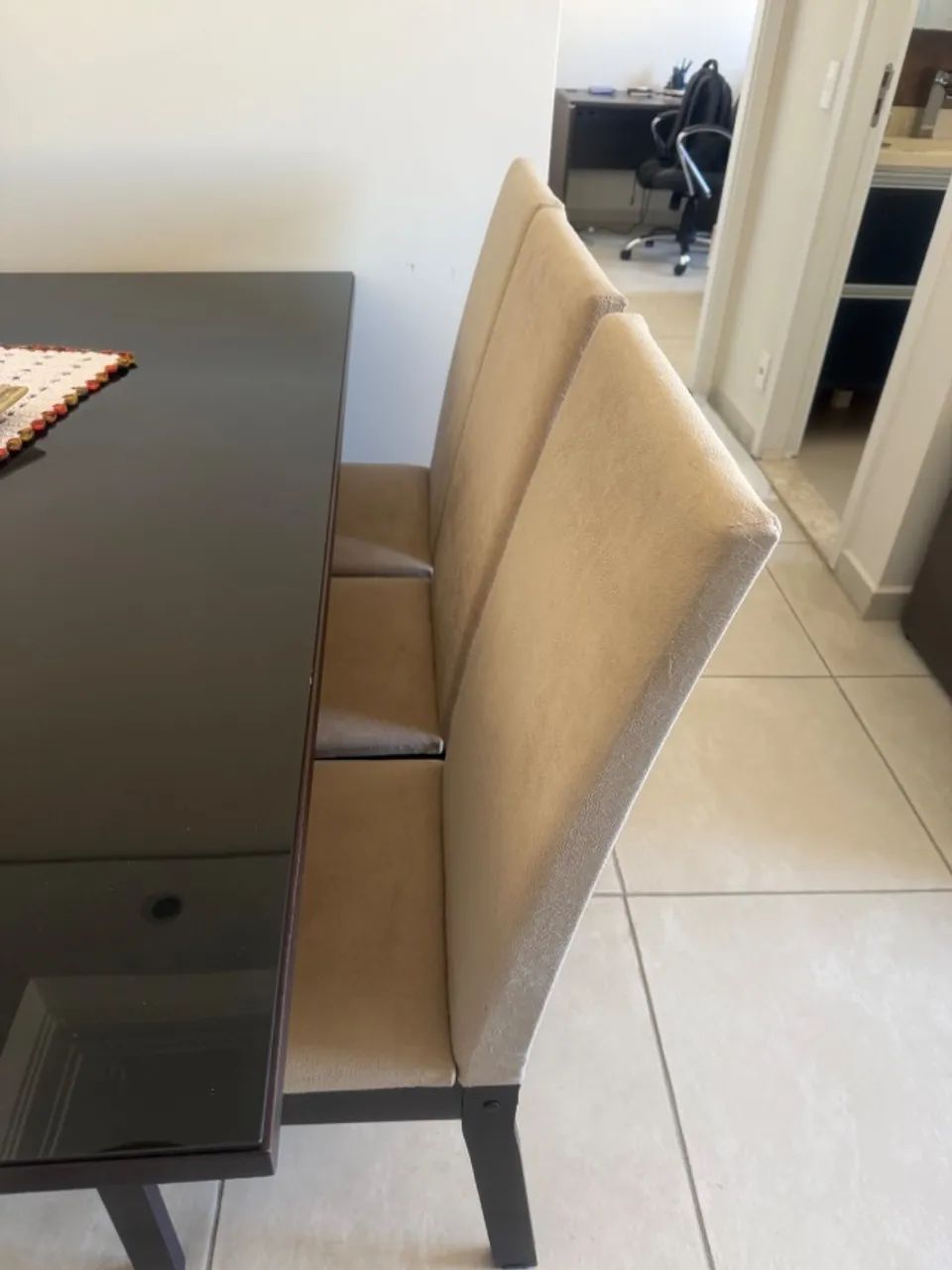 Mesa de jantar retangular em - Foto 2