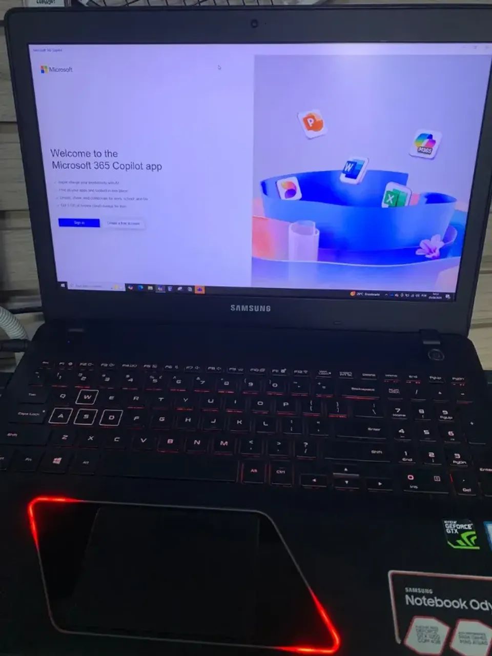 NOTEBOOK SAMSUNG ODYSSEY - i7 16GB RAM | 1Tb