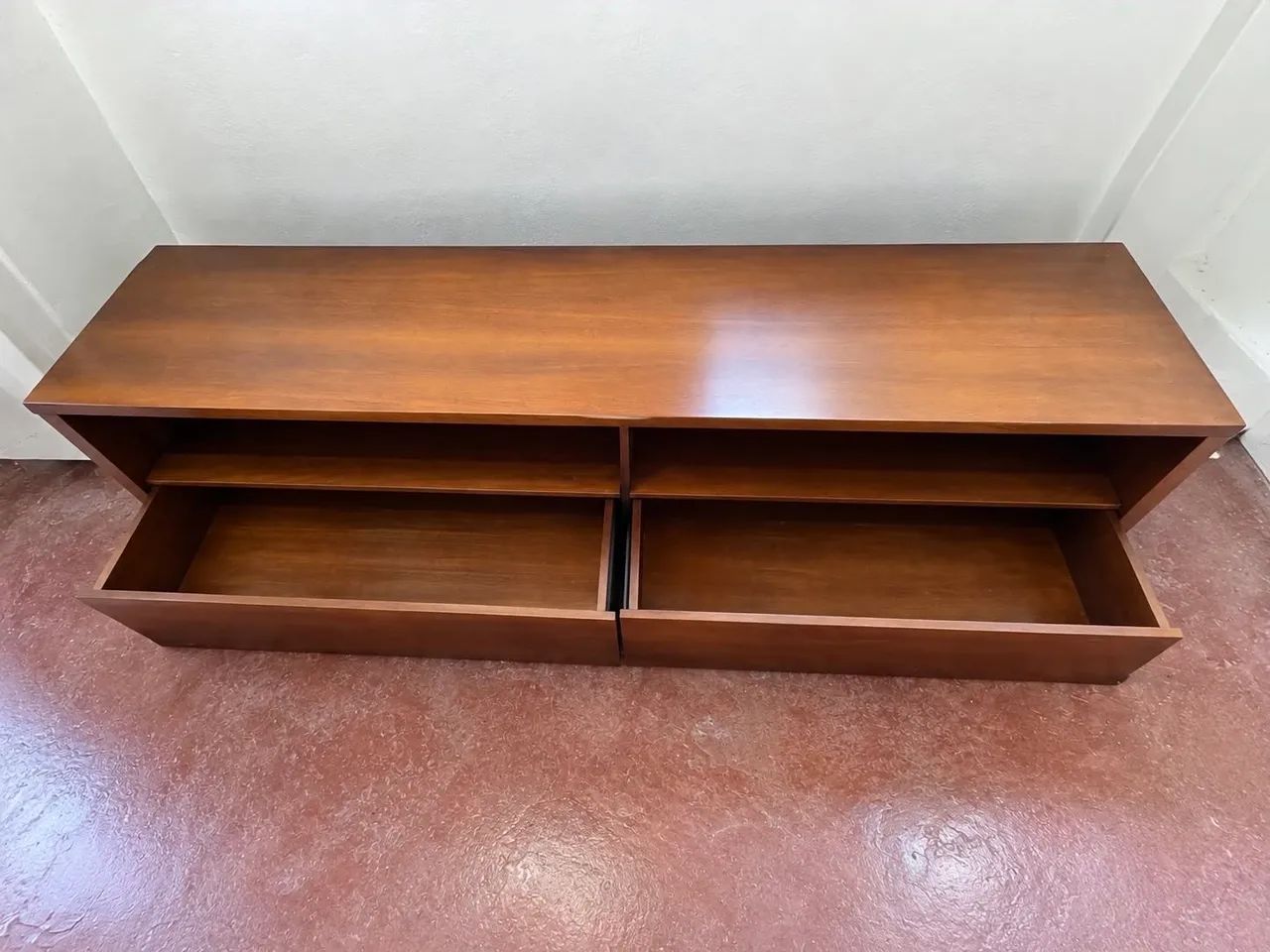 Rack para TV 2 metros com 2 gavetas e nichos - Foto 2
