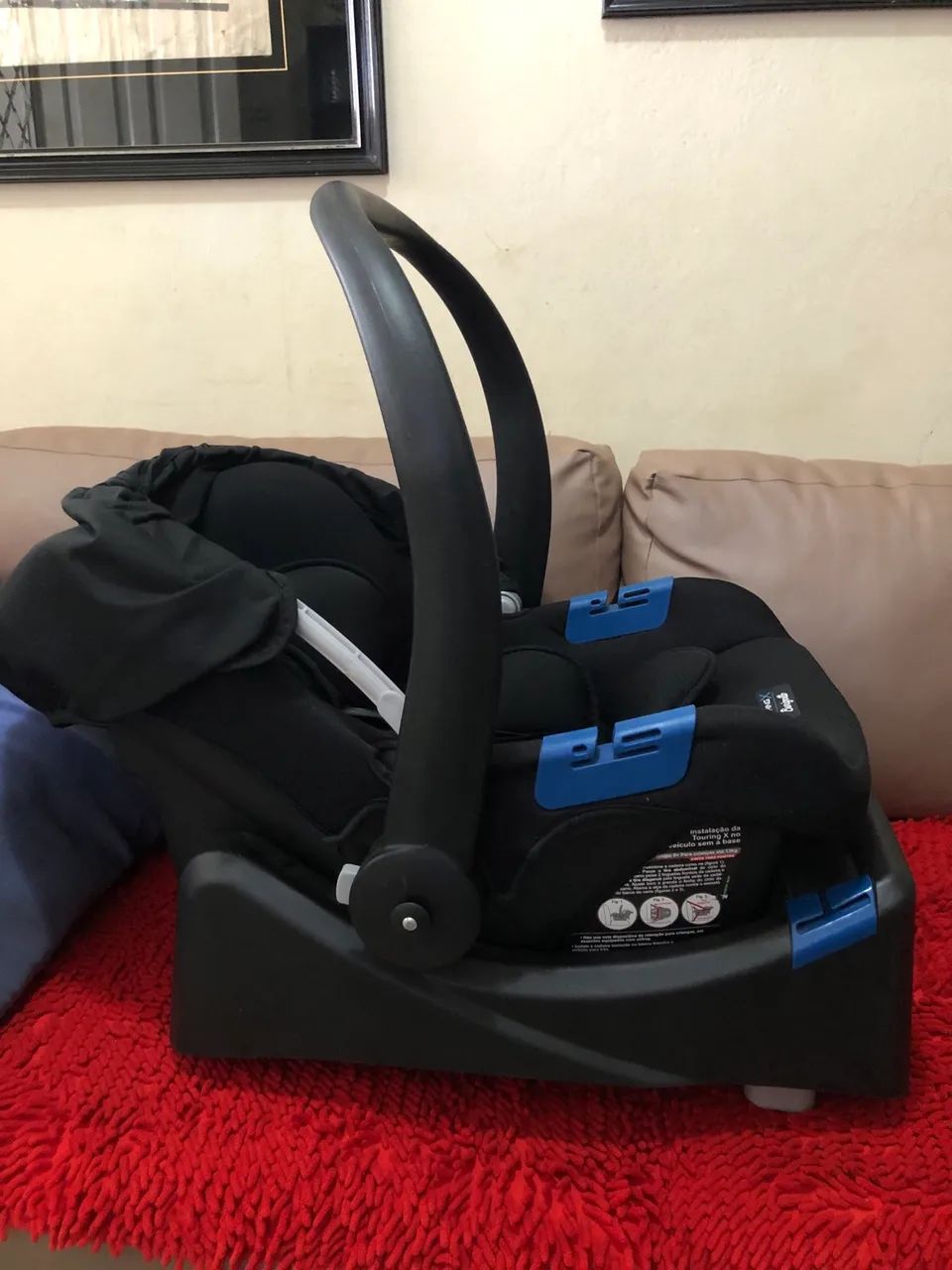 Bebê conforto Burigotto touring - Foto 4