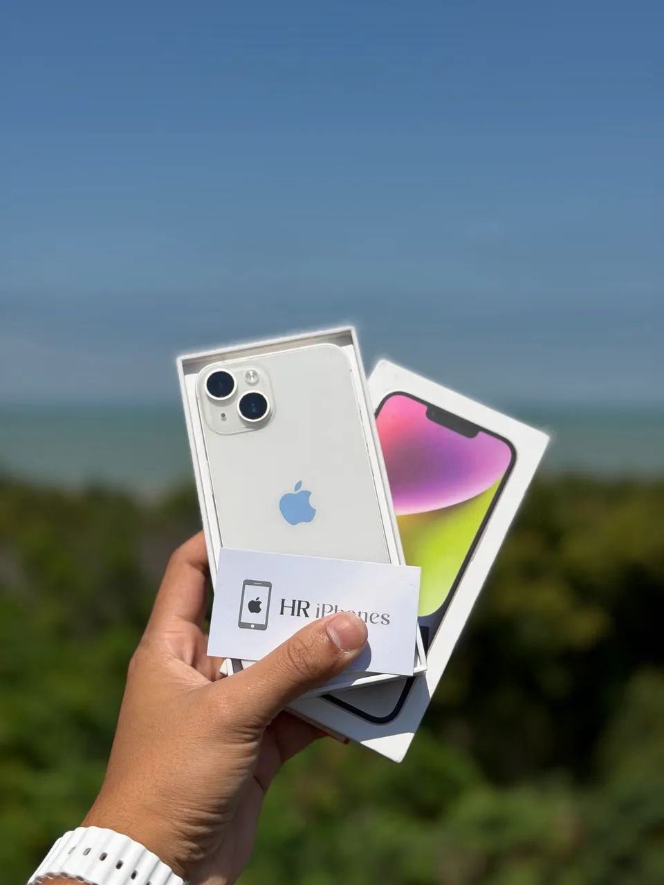 iPhone 14 128gb Branco - seminovo
