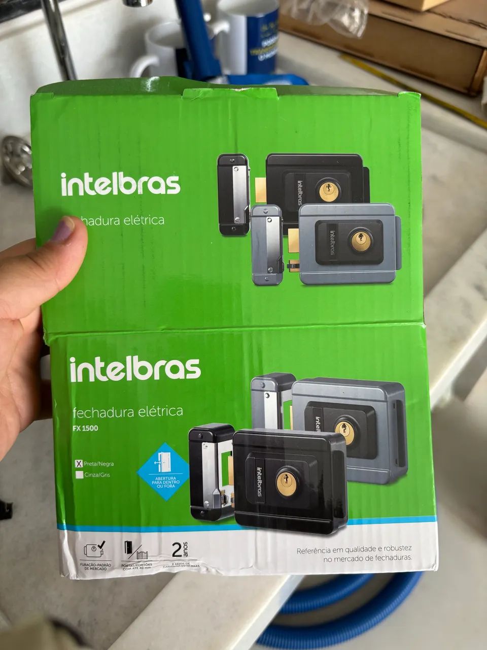 Fechadura intelbras 