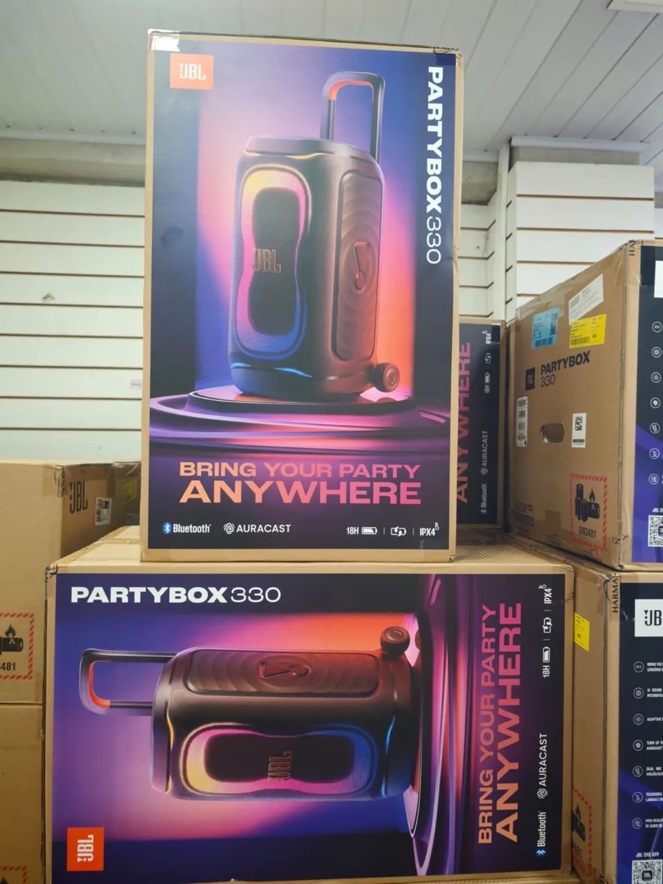 JBL partybox 330 Lançamento 2780,00