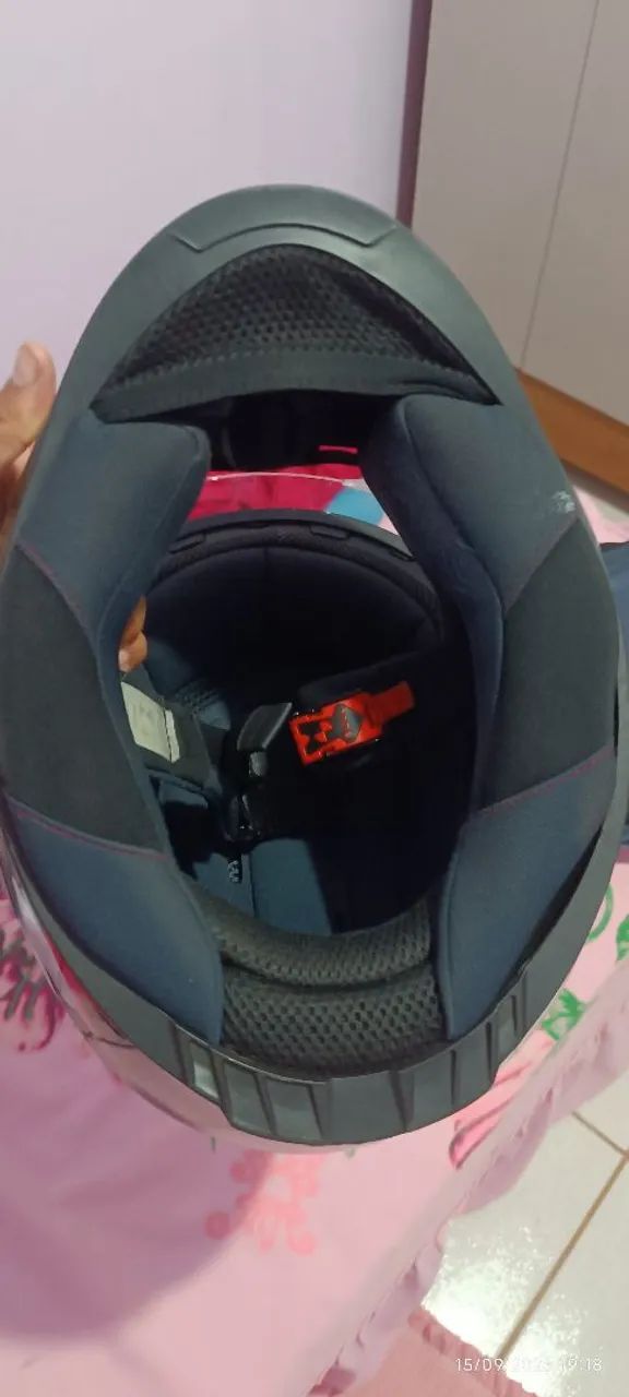 VENDO CAPACETE LS2 SEMI-NOVO  - Foto 4
