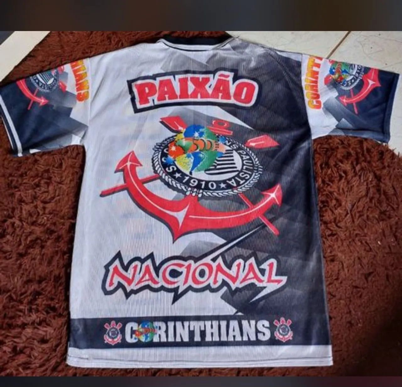 Camisa Corinthians Torcida anos 90 - Foto 2
