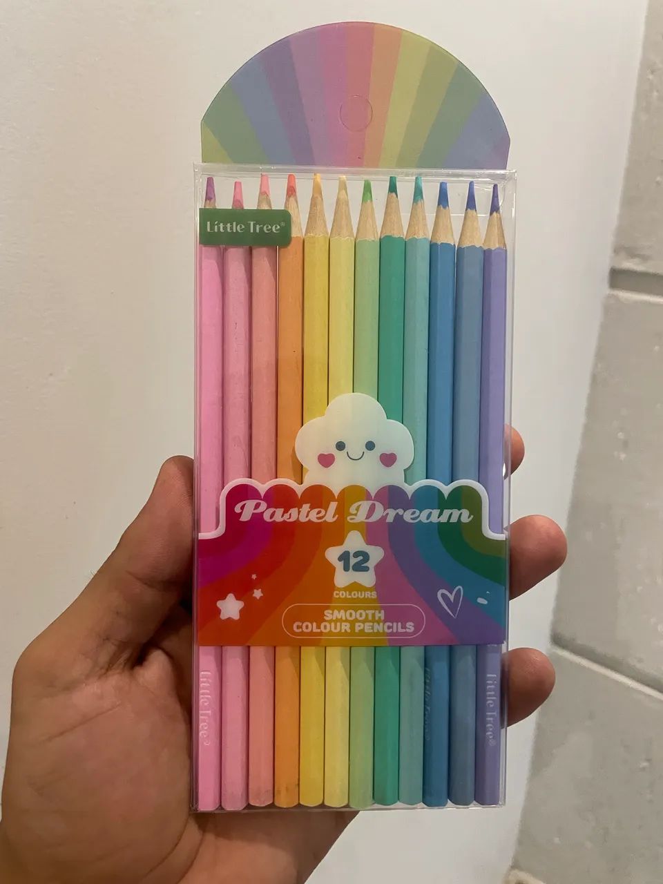 Kit lápis de cor Pastel Dream - importado
