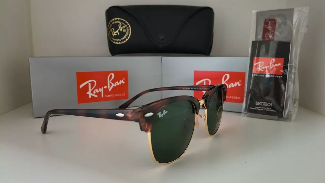 ÓCULOS DE SOL RAYBAN CLUBE MASTER  - Foto 3
