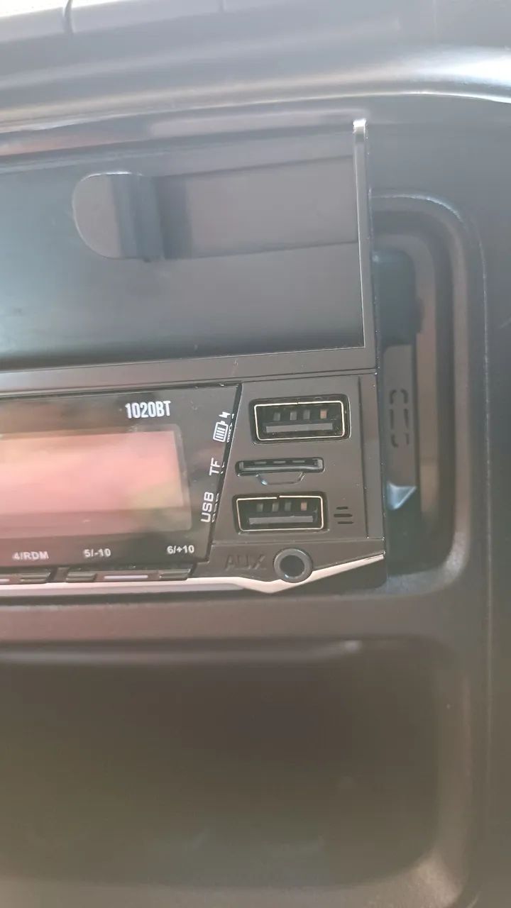 Som carro com suporte celular  - Foto 4
