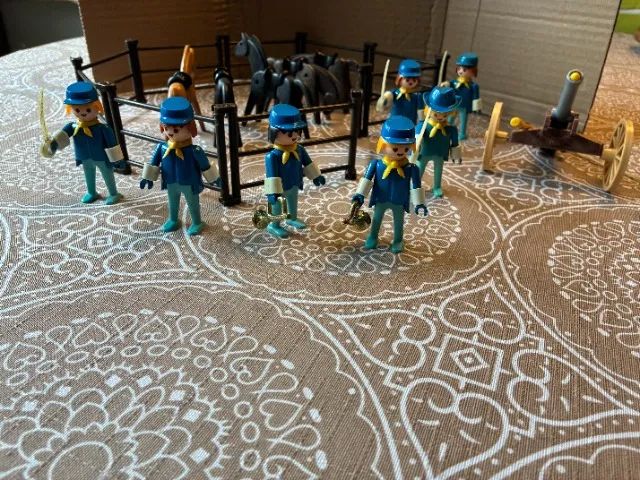 Playmobil - 7ª cavalaria exército EUA