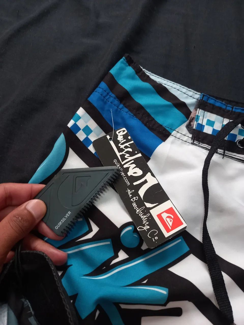 Bermuda quiksilver relíquia na tag 